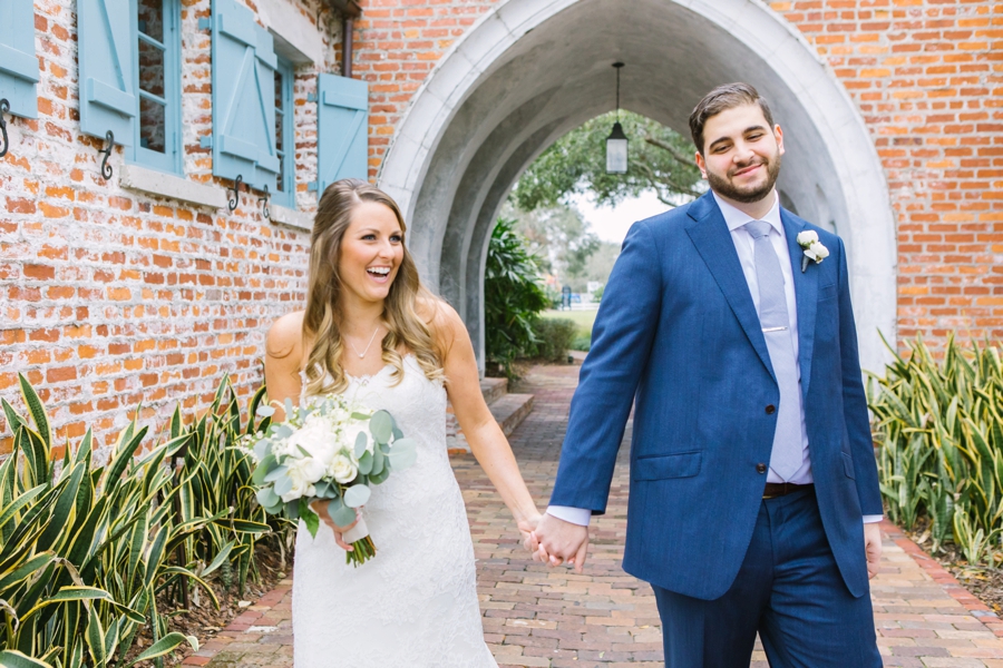 A Navy Garden Inspired Winter Park Wedding via TheELD.com