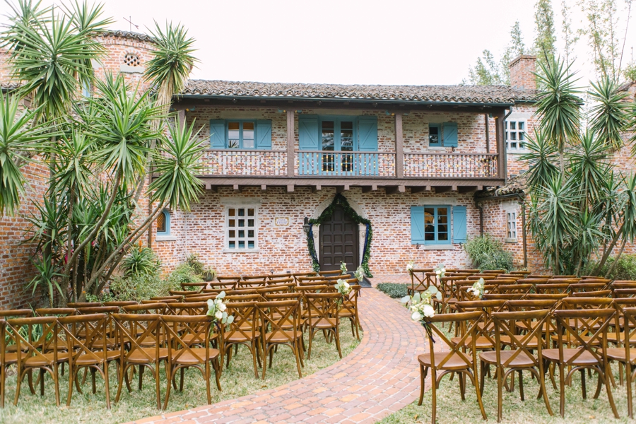 A Navy Garden Inspired Winter Park Wedding via TheELD.com