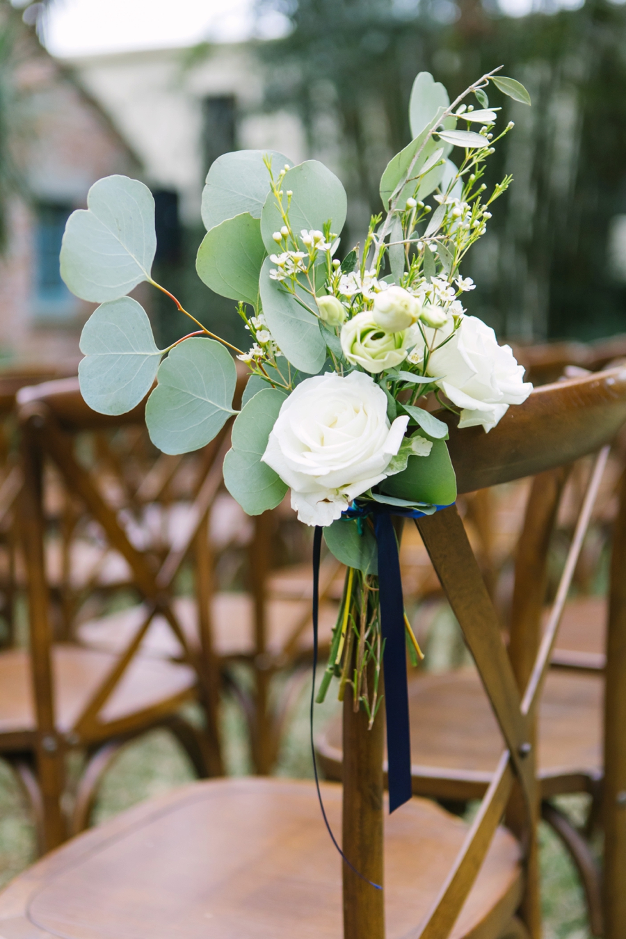 A Navy Garden Inspired Winter Park Wedding via TheELD.com