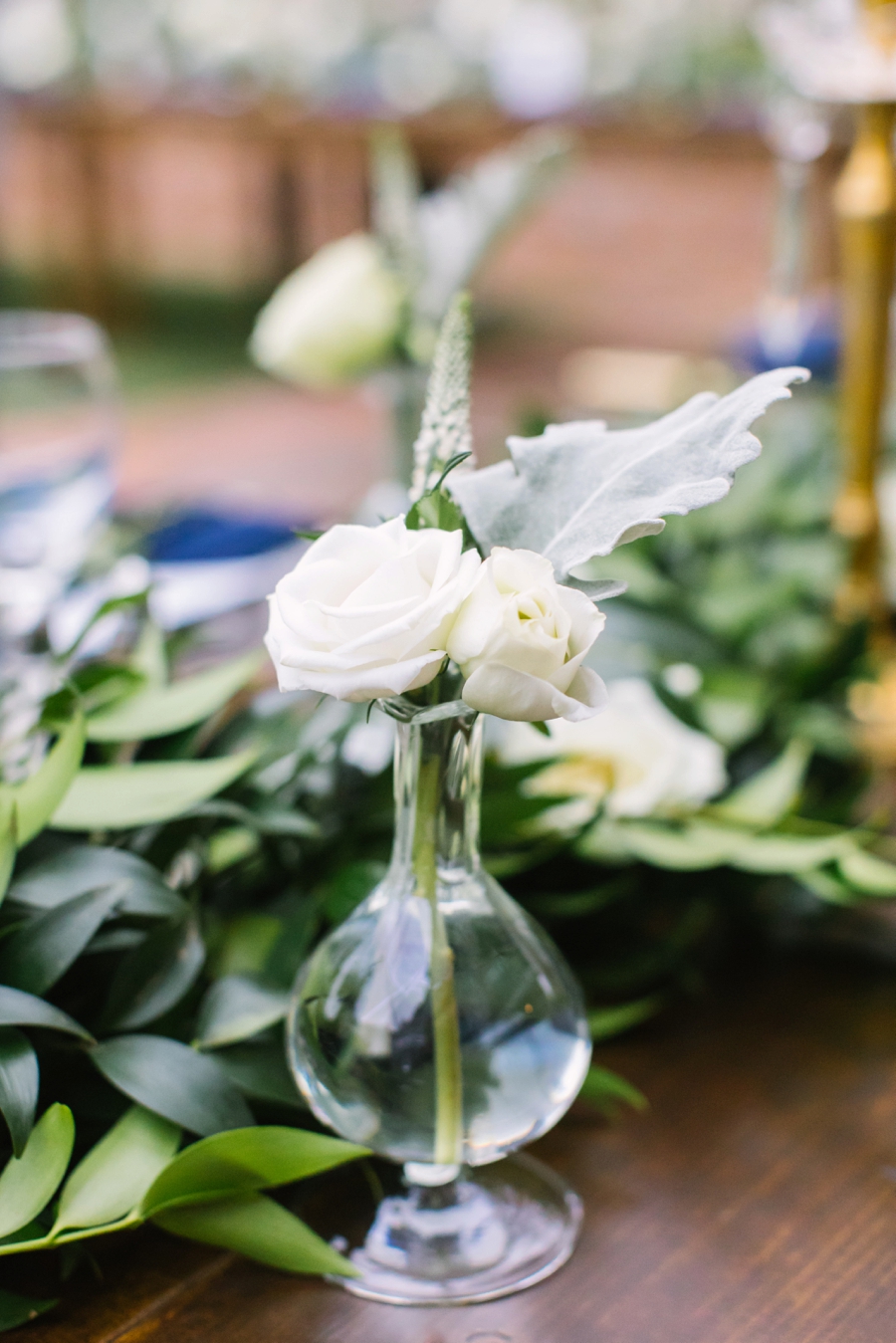 A Navy Garden Inspired Winter Park Wedding via TheELD.com