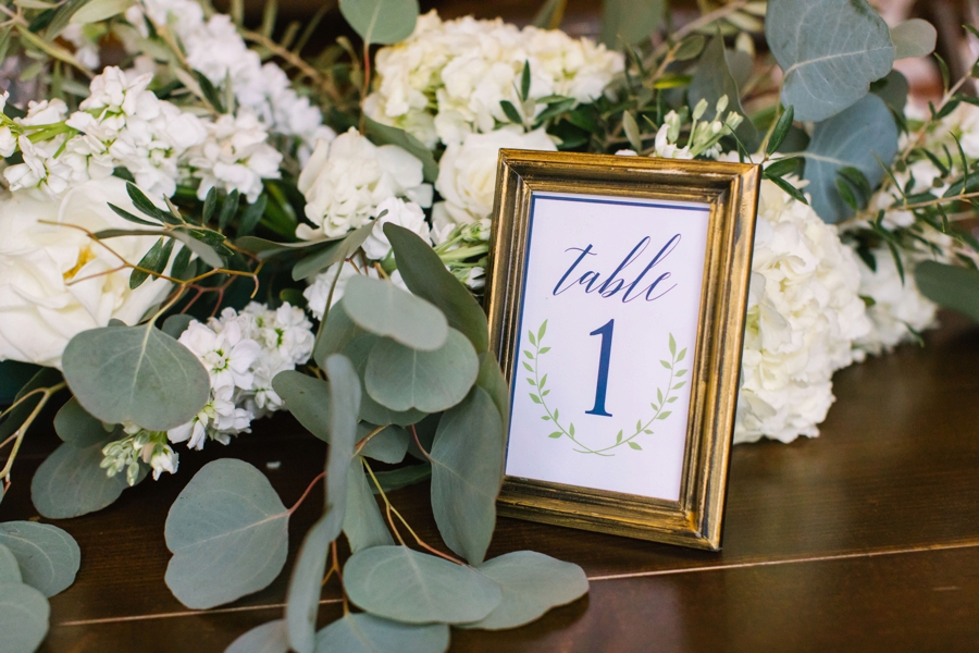 A Navy Garden Inspired Winter Park Wedding via TheELD.com