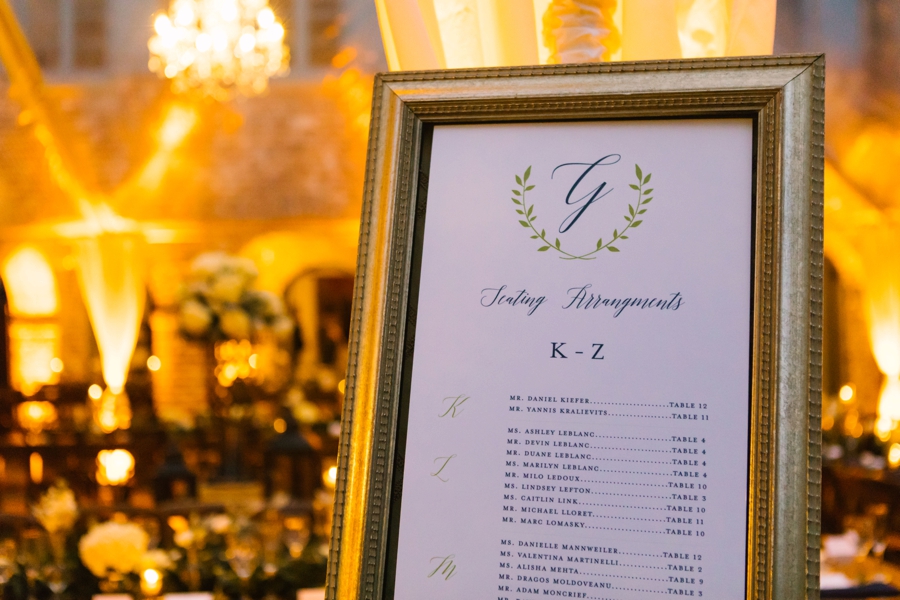 A Navy Garden Inspired Winter Park Wedding via TheELD.com