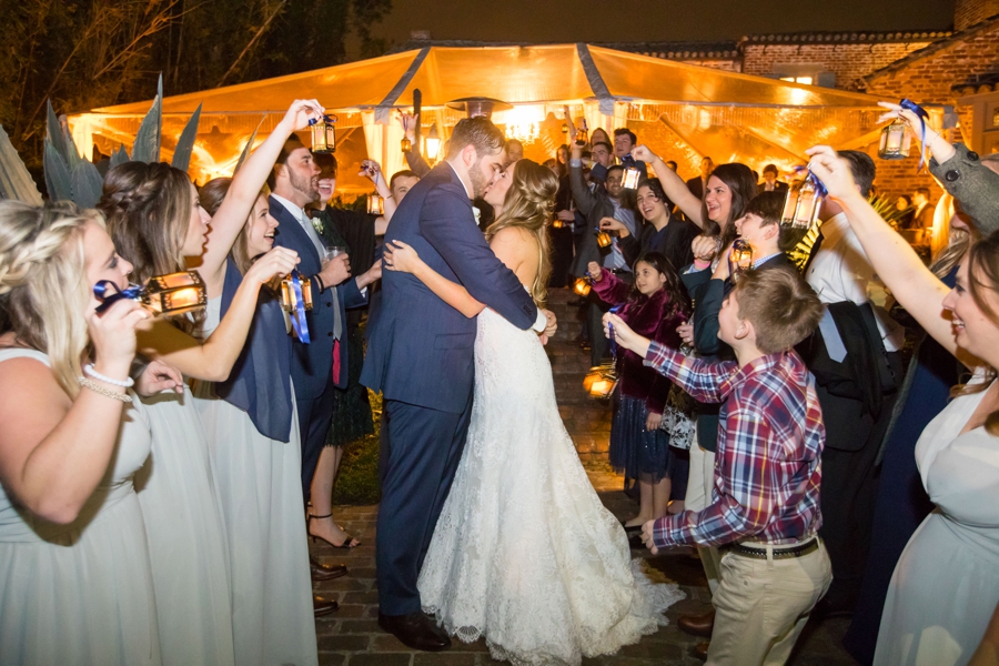 A Navy Garden Inspired Winter Park Wedding via TheELD.com