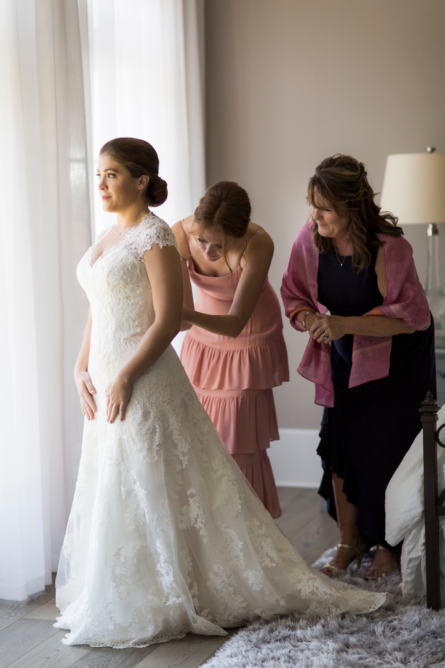 An Elegant Blush Pensacola Wedding via TheELD.com