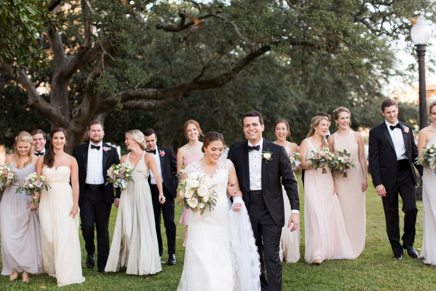 An Elegant Blush Pensacola Wedding via TheELD.com