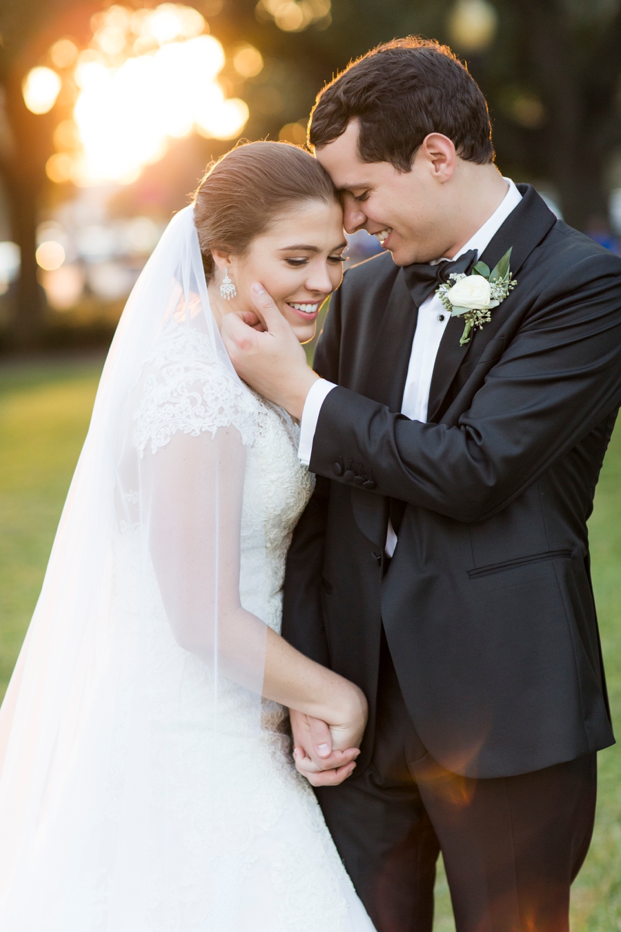 An Elegant Blush Pensacola Wedding via TheELD.com