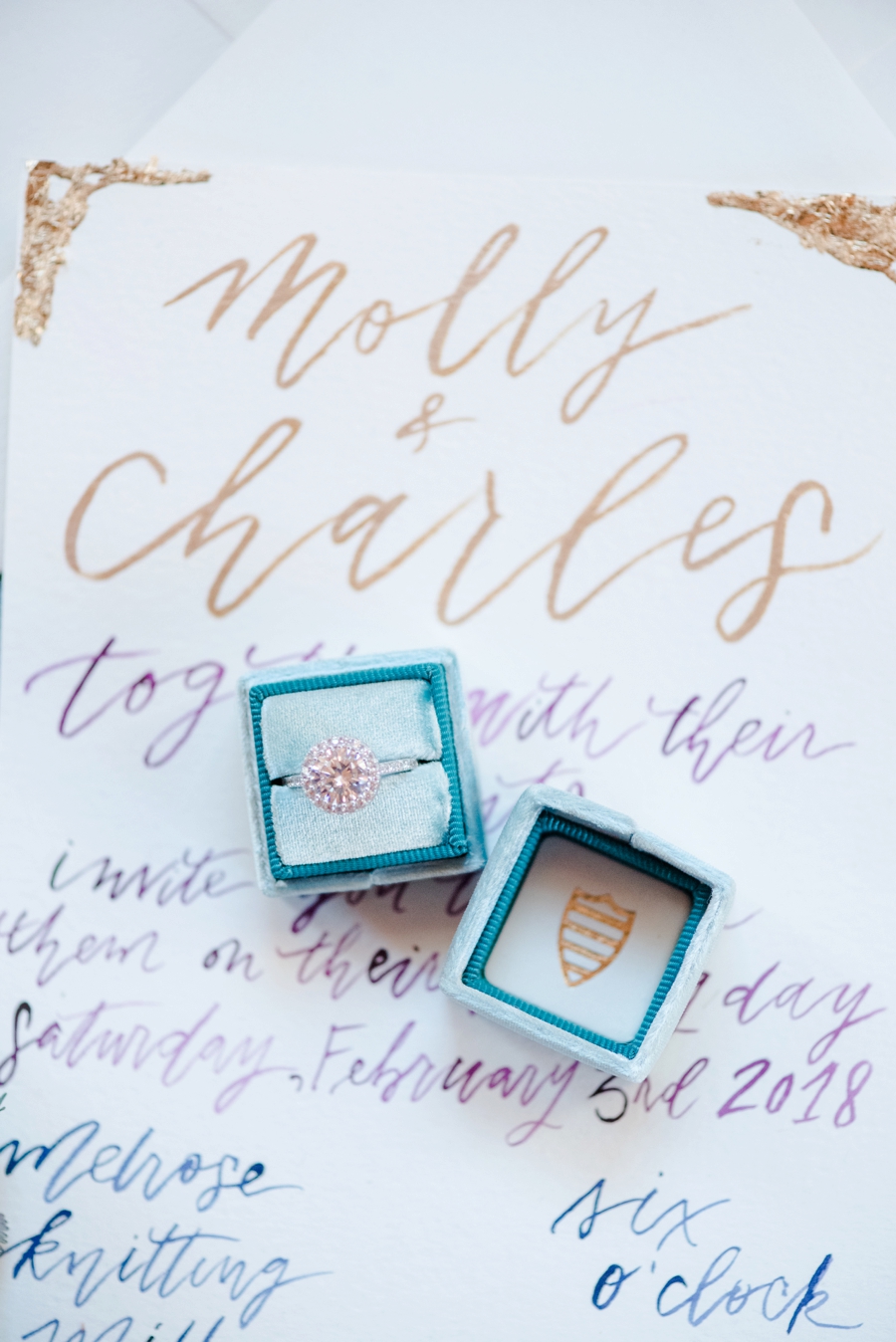 Bold & Colorful Wedding Ideas via TheELD.com