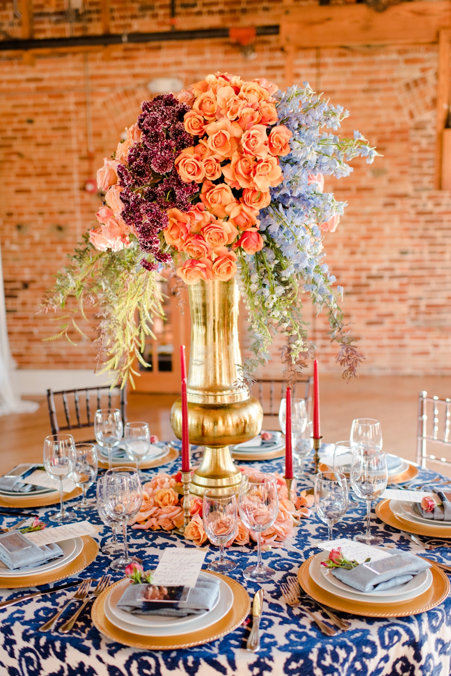 Bold & Colorful Wedding Ideas via TheELD.com