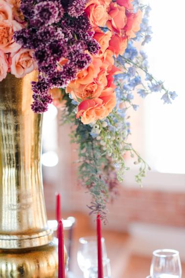 Bold & Colorful Wedding Ideas via TheELD.com