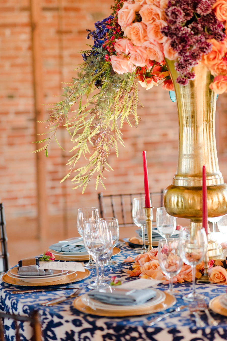 Bold & Colorful Wedding Ideas via TheELD.com