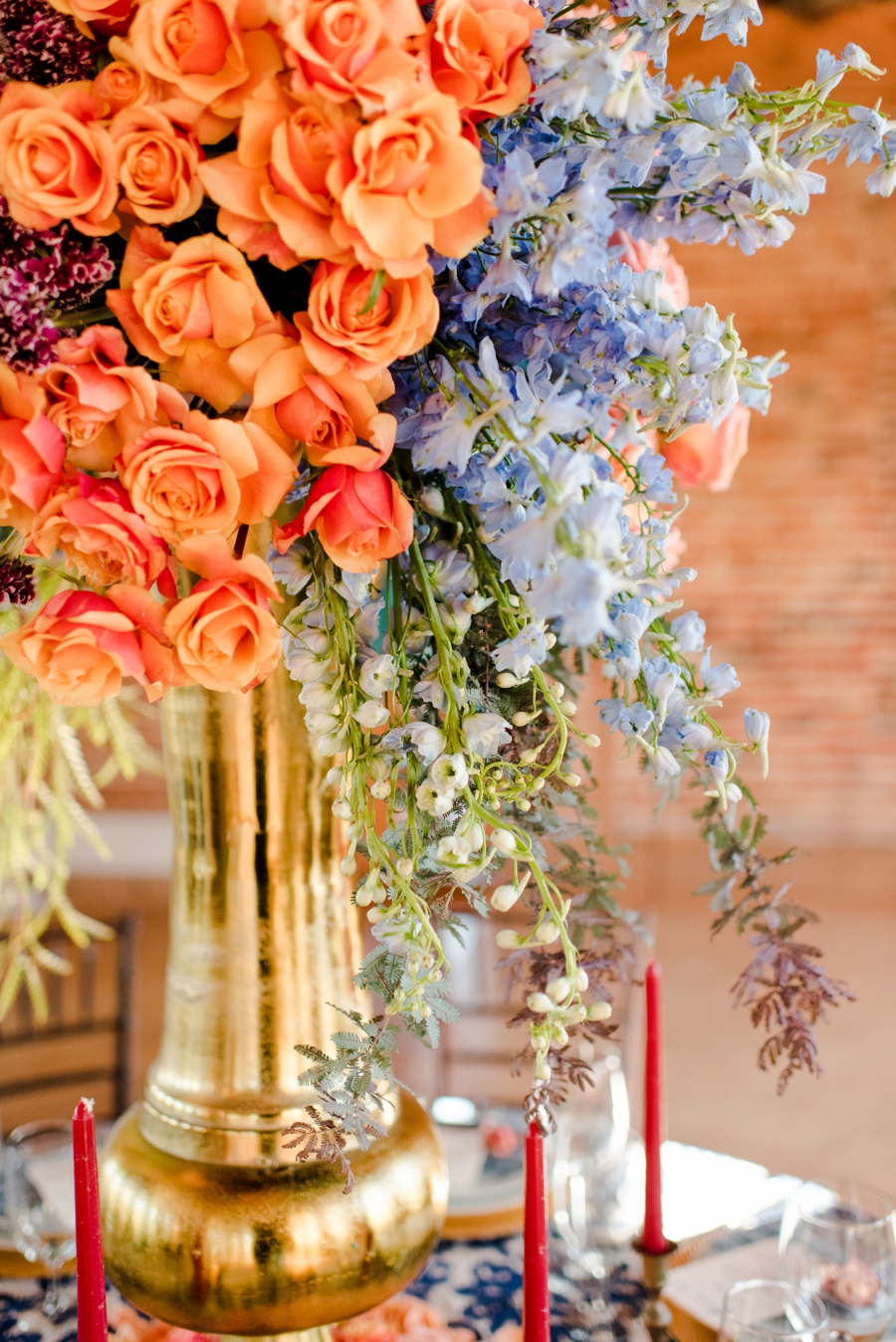 Bold & Colorful Wedding Ideas via TheELD.com