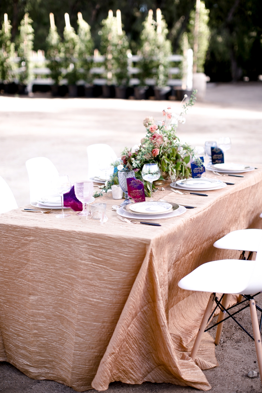 Chic Celestial Inspired Wedding Ideas via TheELD.com