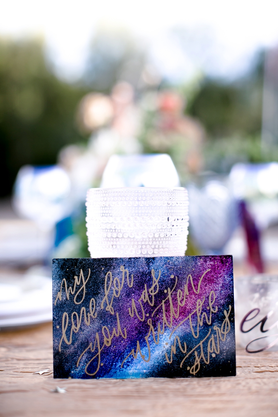 Chic Celestial Inspired Wedding Ideas via TheELD.com