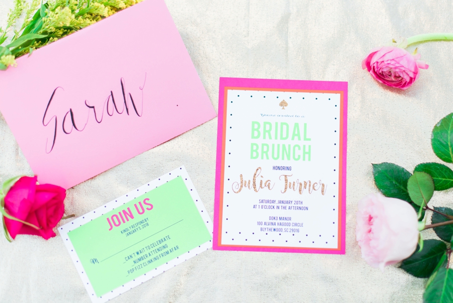 Colorful & Modern Kate Spade Inspired Wedding Ideas via TheELD.com