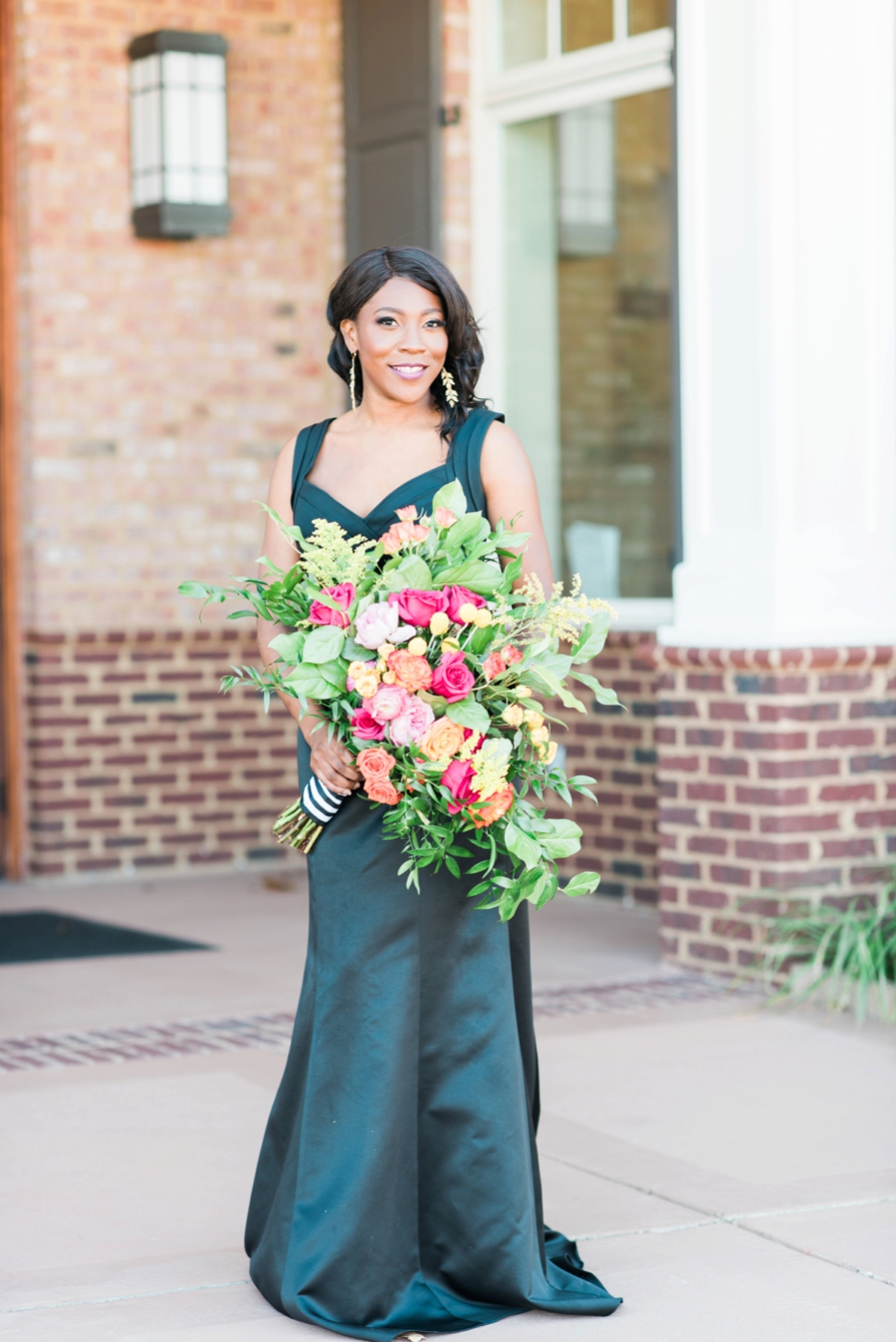 Polka Dot and Striped Bridesmaid Dresses, Kate Spade Inspired Wedding Party  Attire