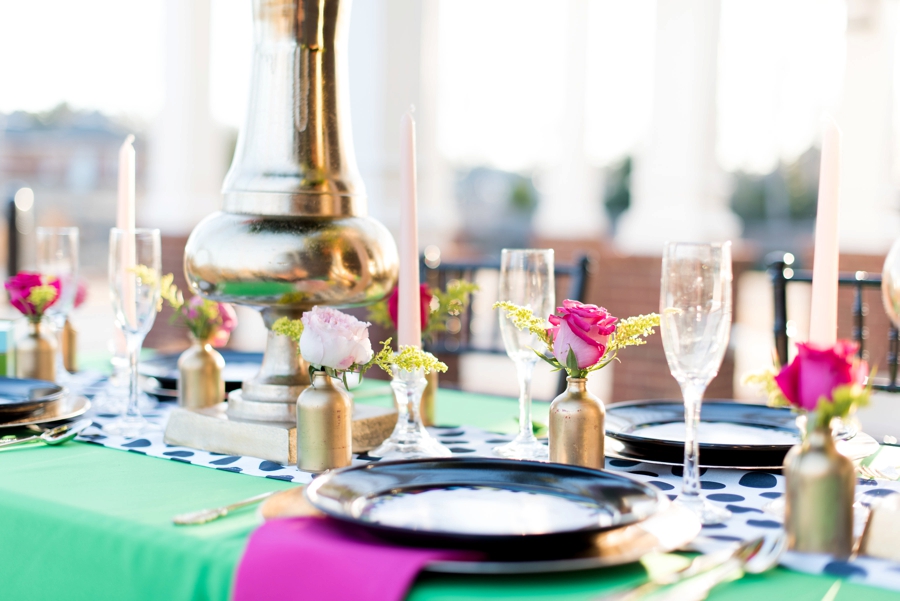 Colorful & Modern Kate Spade Inspired Wedding Ideas via TheELD.com