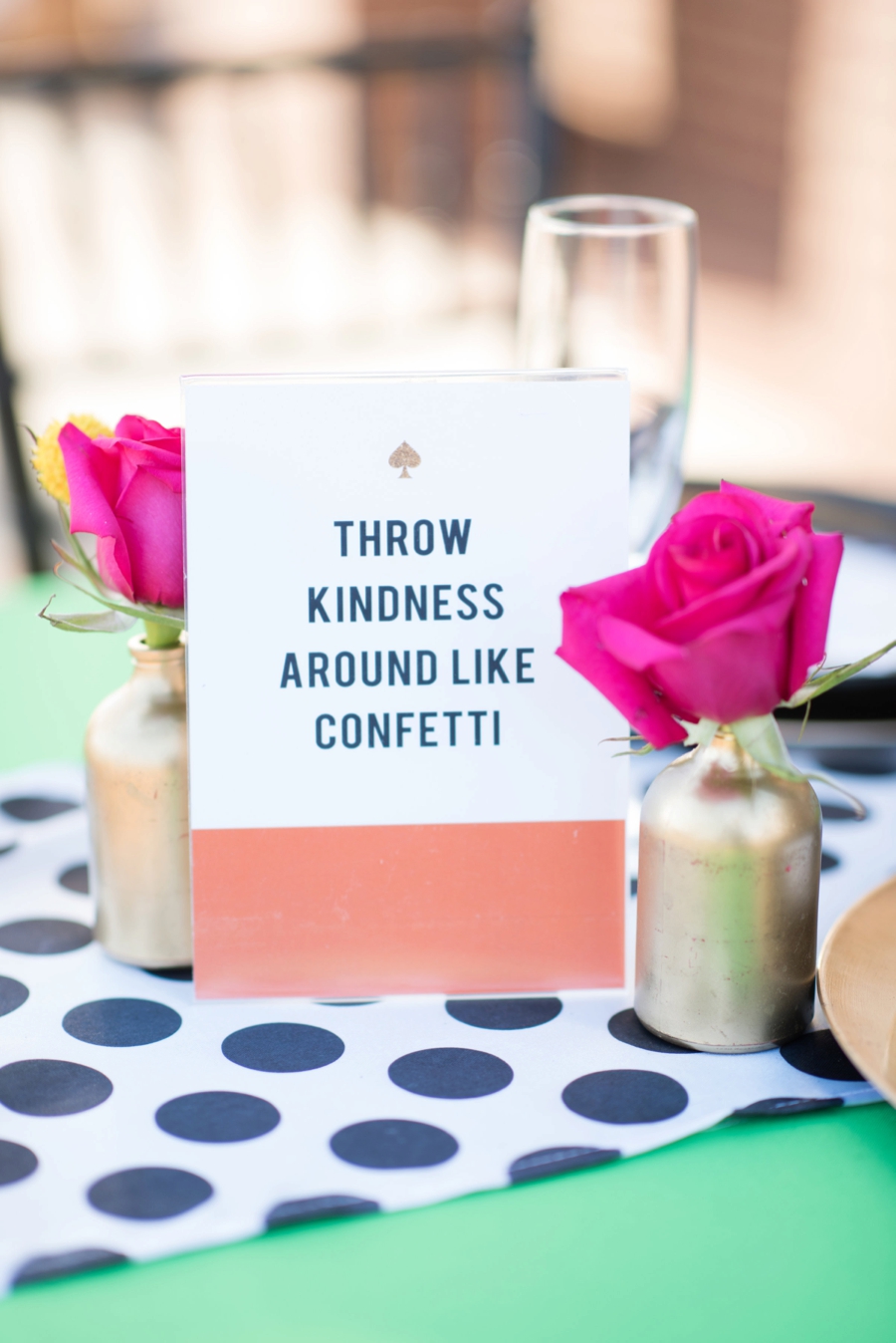 Colorful & Modern Kate Spade Inspired Wedding Ideas via TheELD.com