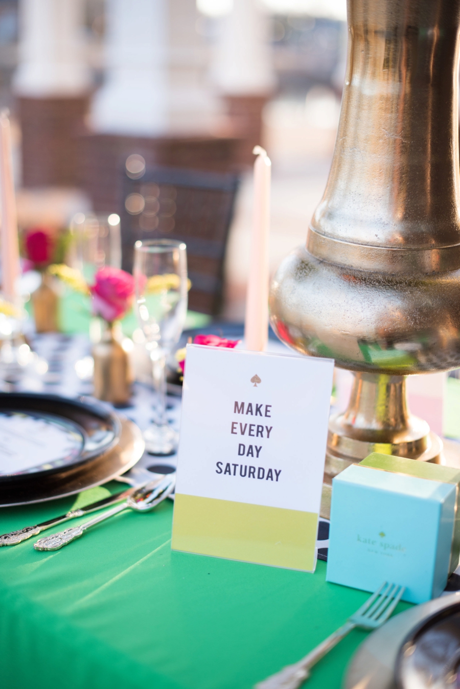 Colorful & Modern Kate Spade Inspired Wedding Ideas via TheELD.com