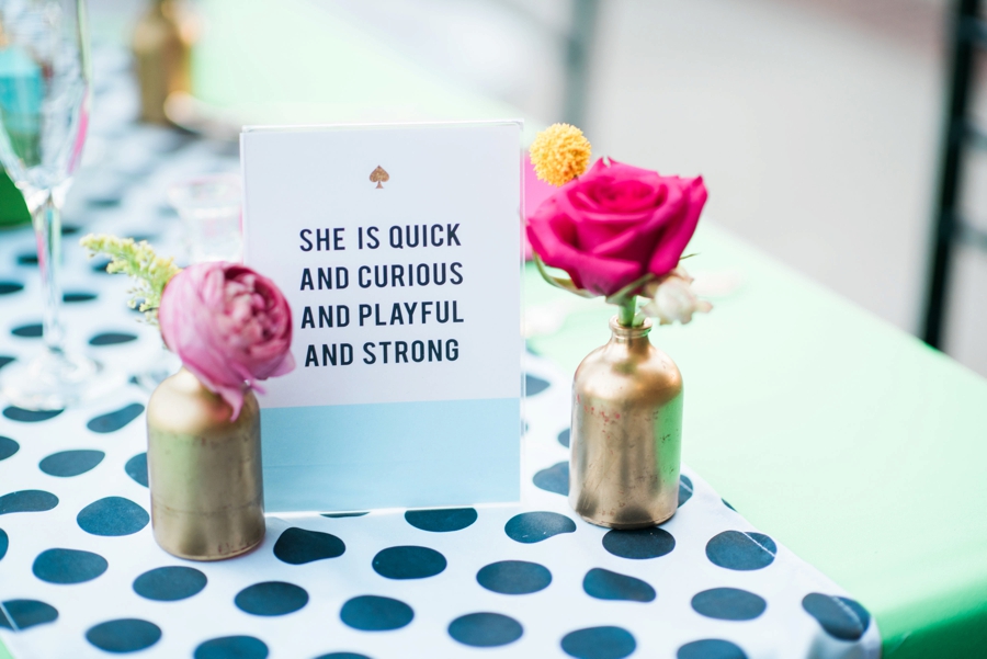 Colorful & Modern Kate Spade Inspired Wedding Ideas via TheELD.com