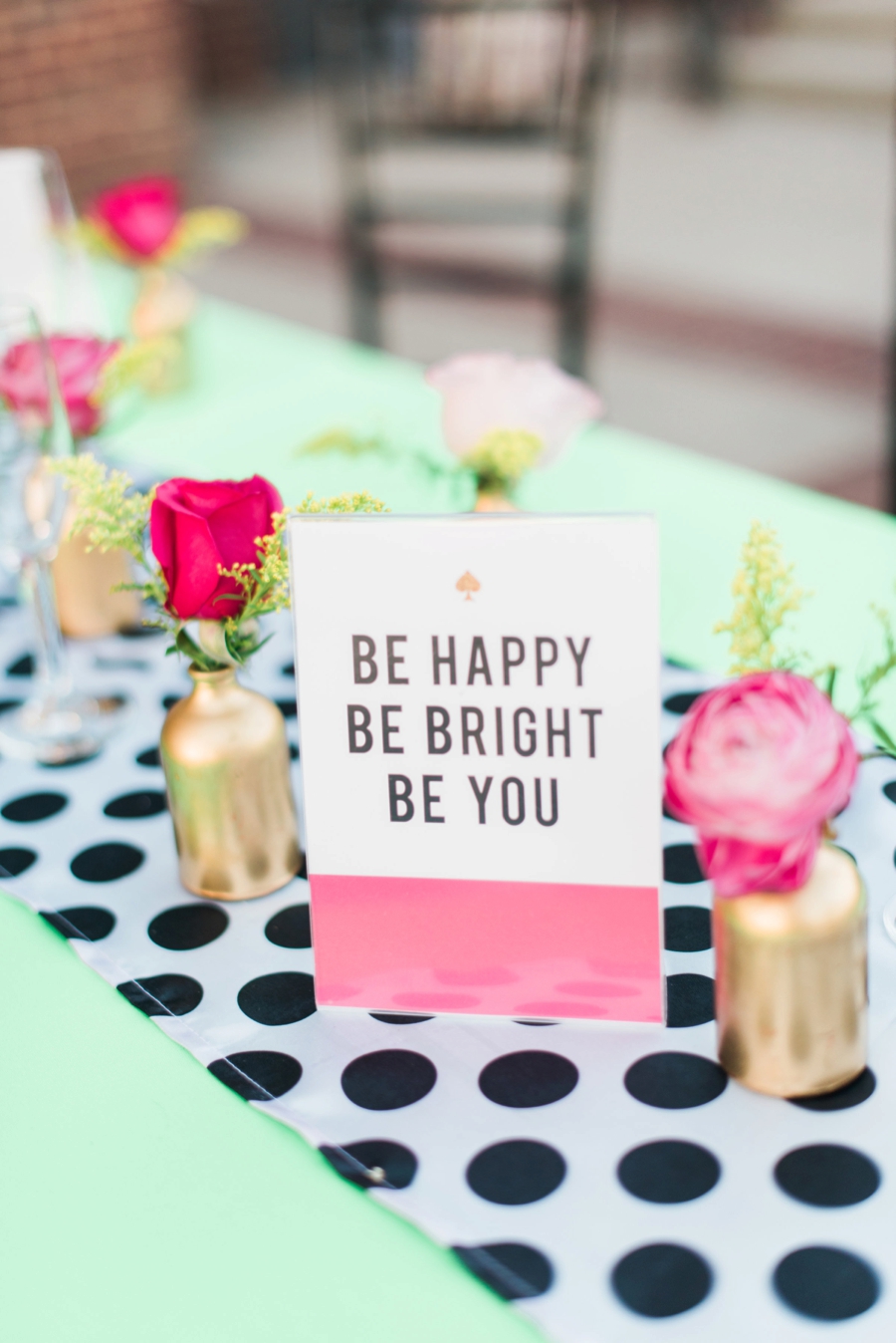 Colorful & Modern Kate Spade Inspired Wedding Ideas via TheELD.com