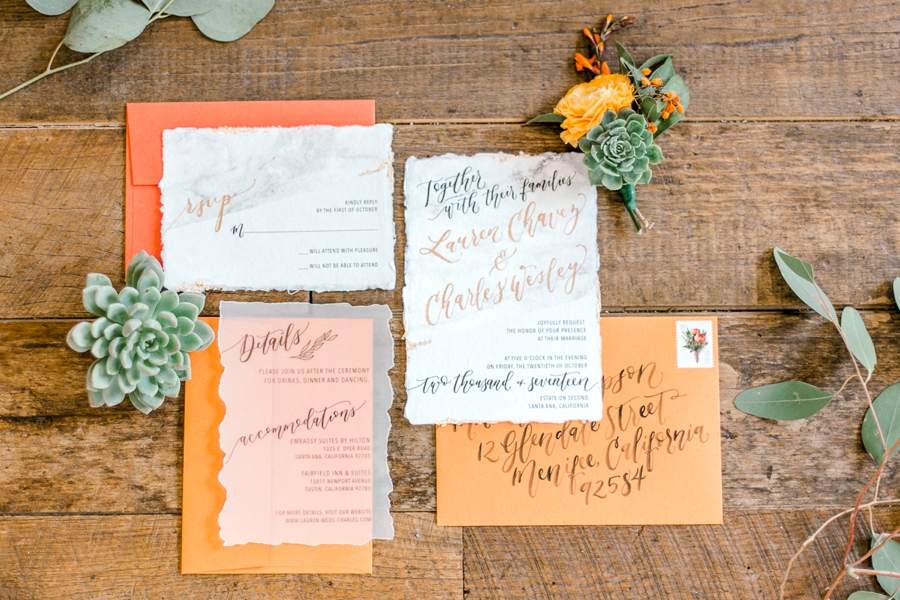 Elegant Earth Toned Wedding Ideas via TheELD.com