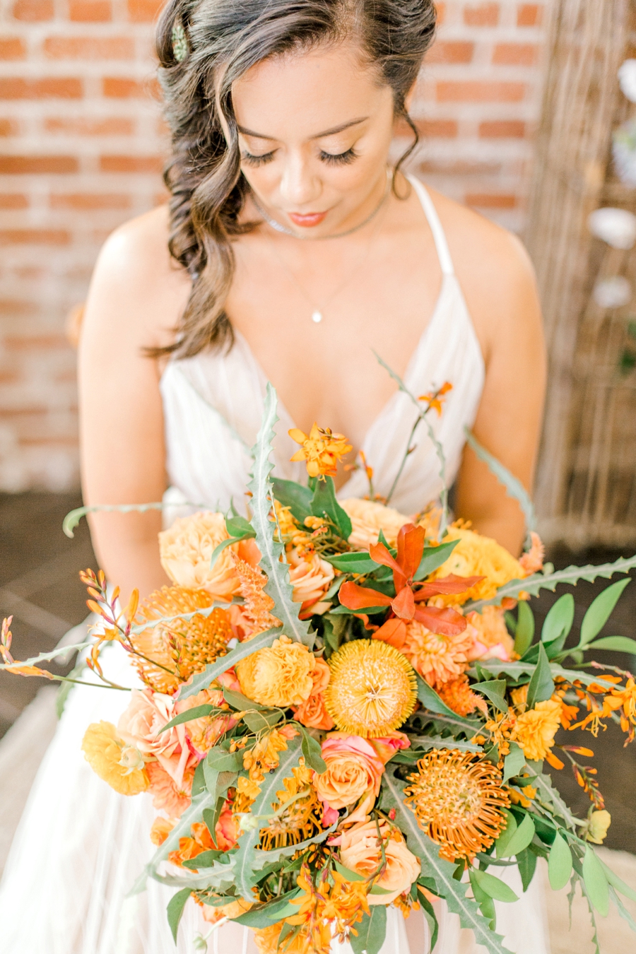 Elegant Earth Toned Wedding Ideas via TheELD.com