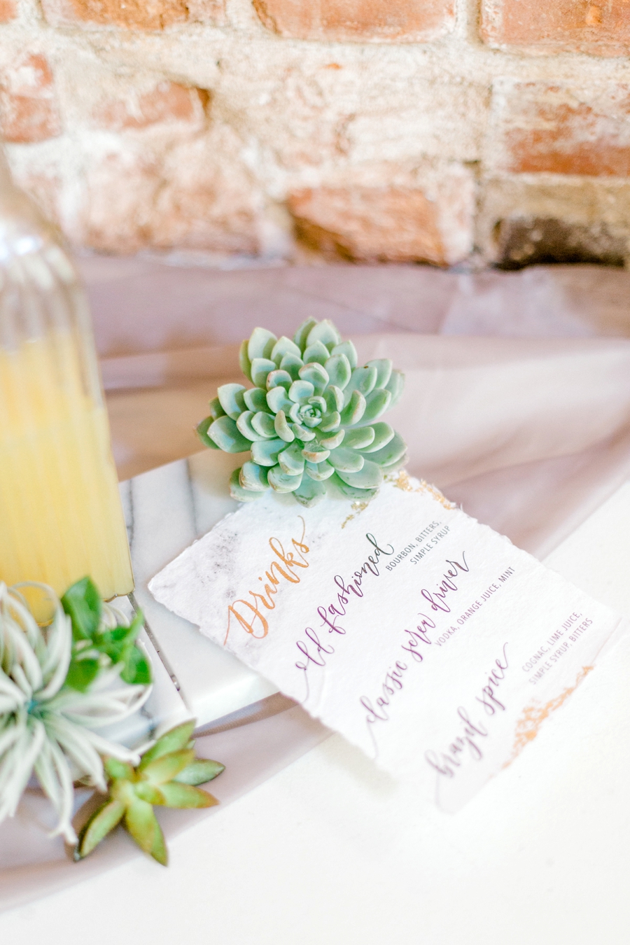 Elegant Earth Toned Wedding Ideas via TheELD.com