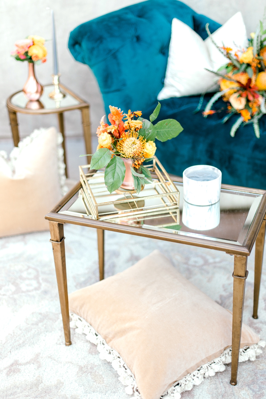 Elegant Earth Toned Wedding Ideas via TheELD.com