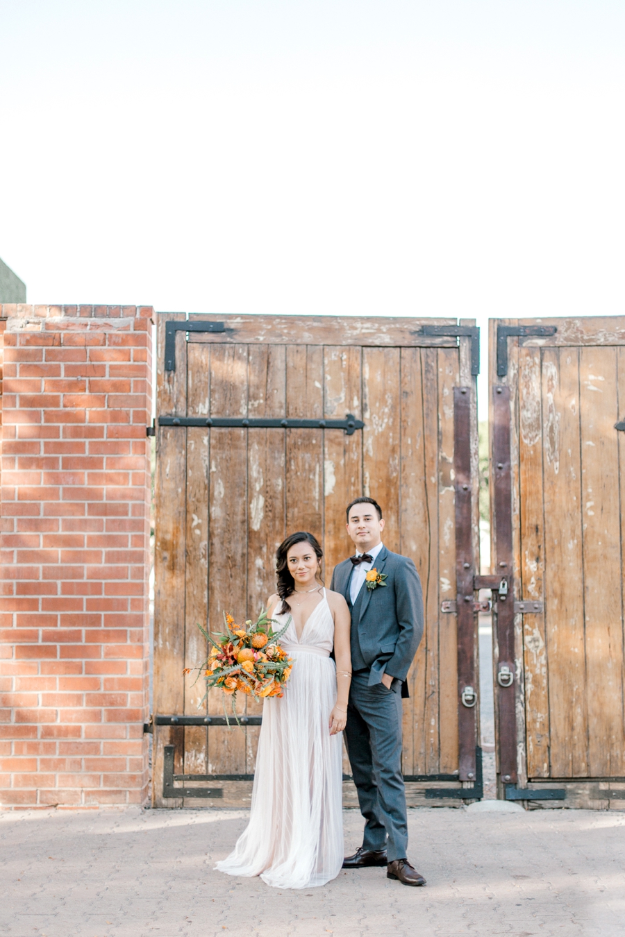 Elegant Earth Toned Wedding Ideas via TheELD.com