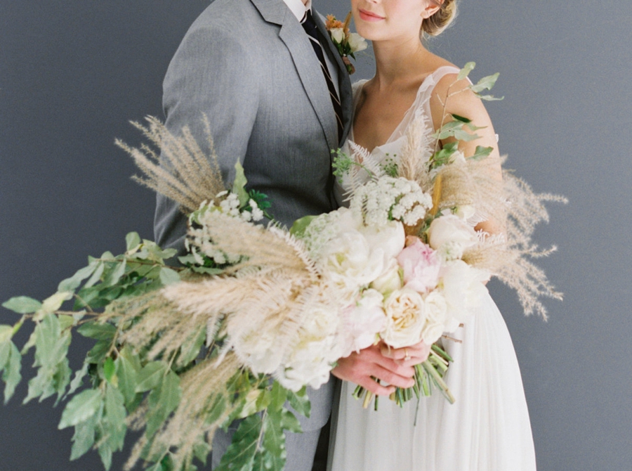 Modern Elegant Blue and Gray Wedding Ideas via TheELD.com