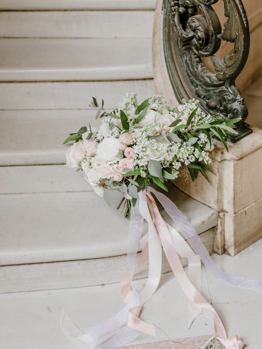Romantic Blush Spring Inspired Wedding Ideas via TheELD.com