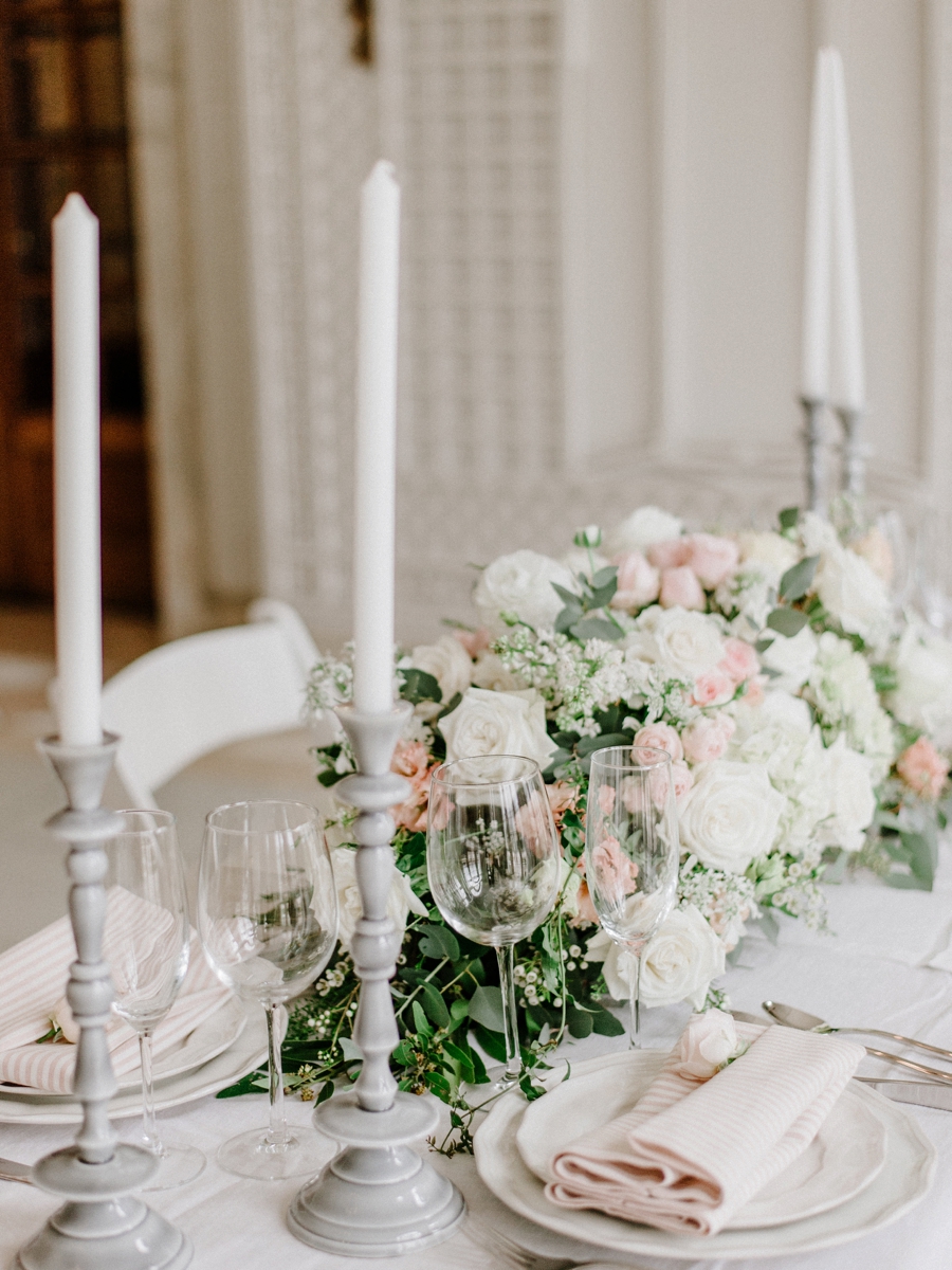 Romantic Blush Spring Inspired Wedding Ideas via TheELD.com