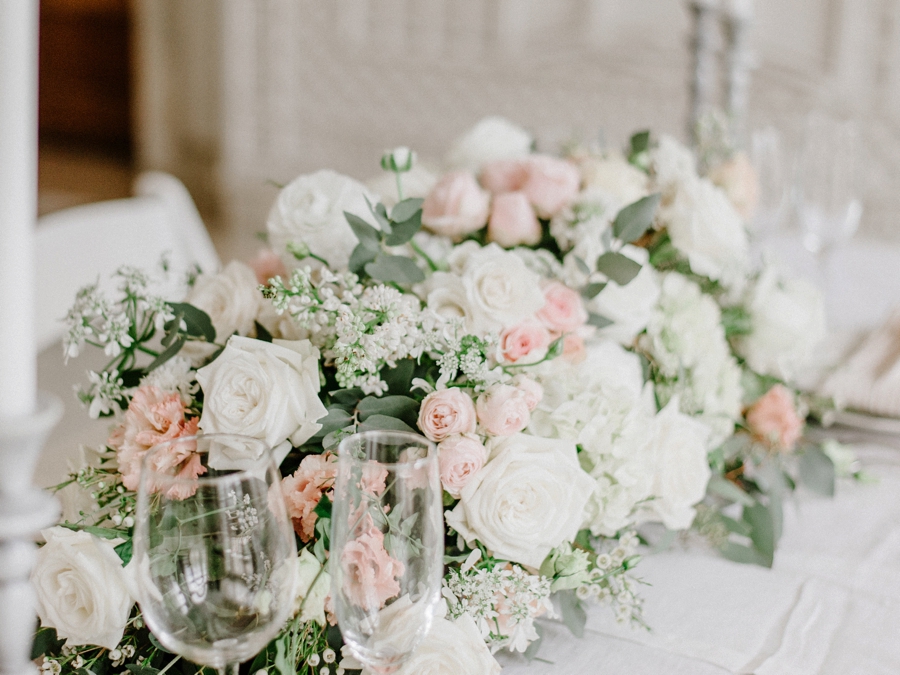 Romantic Blush Spring Inspired Wedding Ideas via TheELD.com