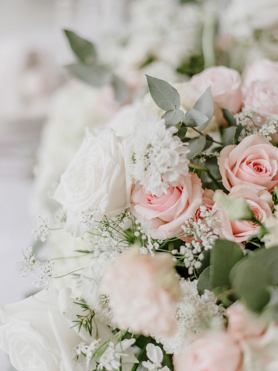 Romantic Blush Spring Inspired Wedding Ideas via TheELD.com