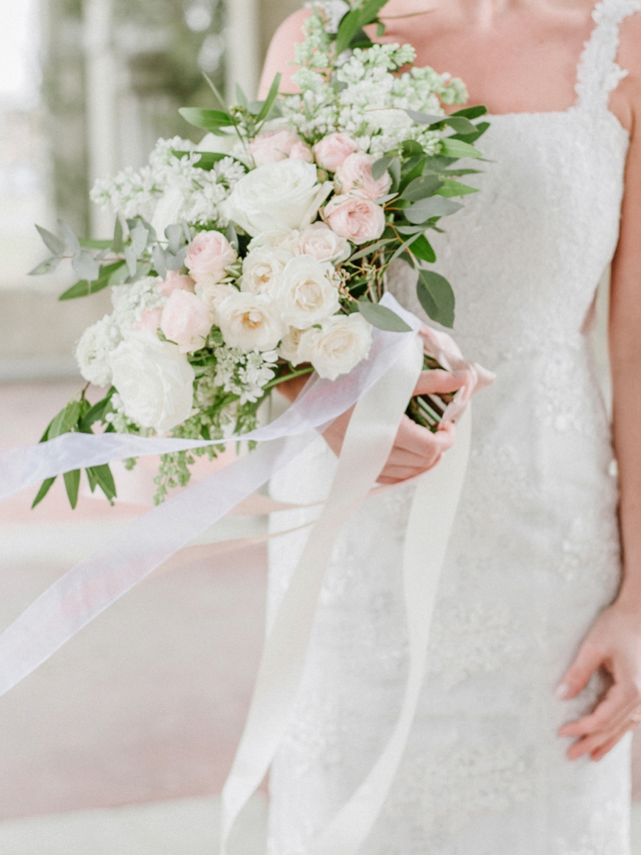 Romantic Blush Spring Inspired Wedding Ideas via TheELD.com