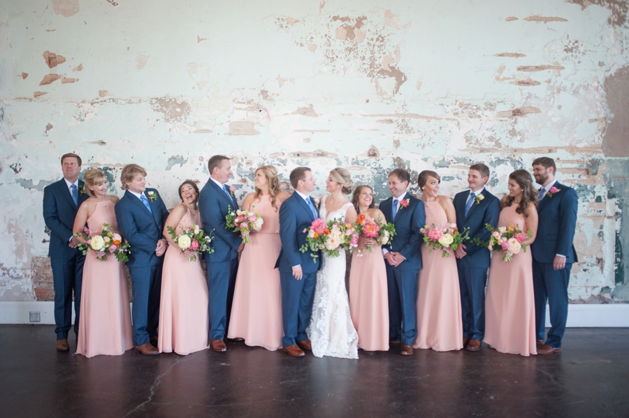 A Romantic Pink South Carolina Wedding via TheELD.com