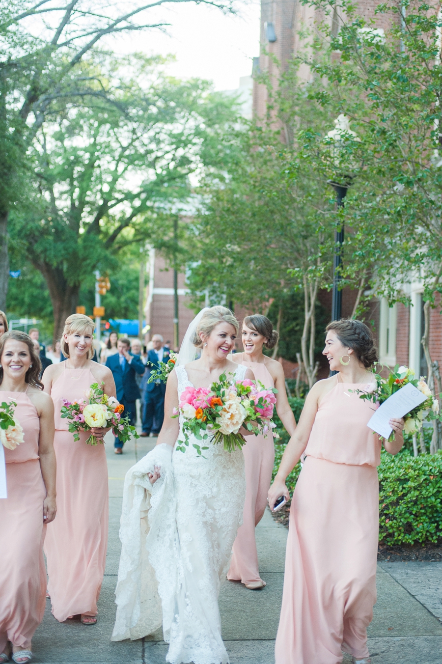 A Romantic Pink South Carolina Wedding via TheELD.com