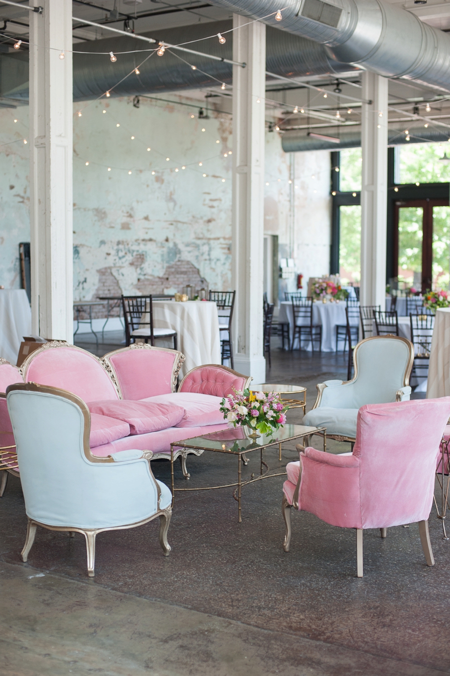 A Romantic Pink South Carolina Wedding via TheELD.com