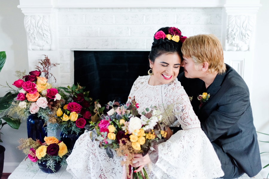 Vibrant, Colorful, and Eclectic Wedding Inspiration via TheELD.com