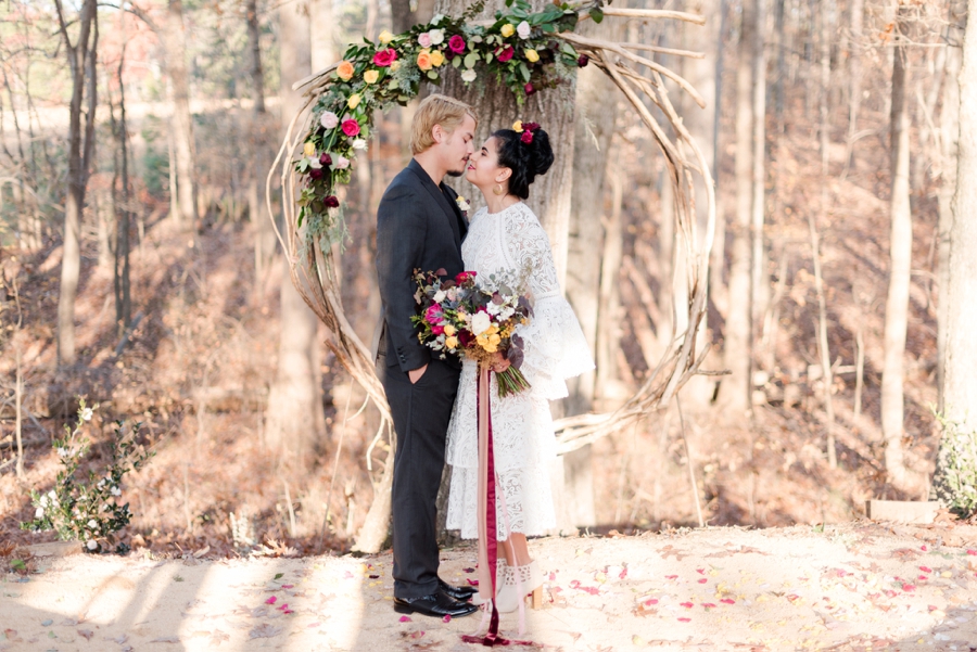 Vibrant, Colorful, and Eclectic Wedding Inspiration via TheELD.com