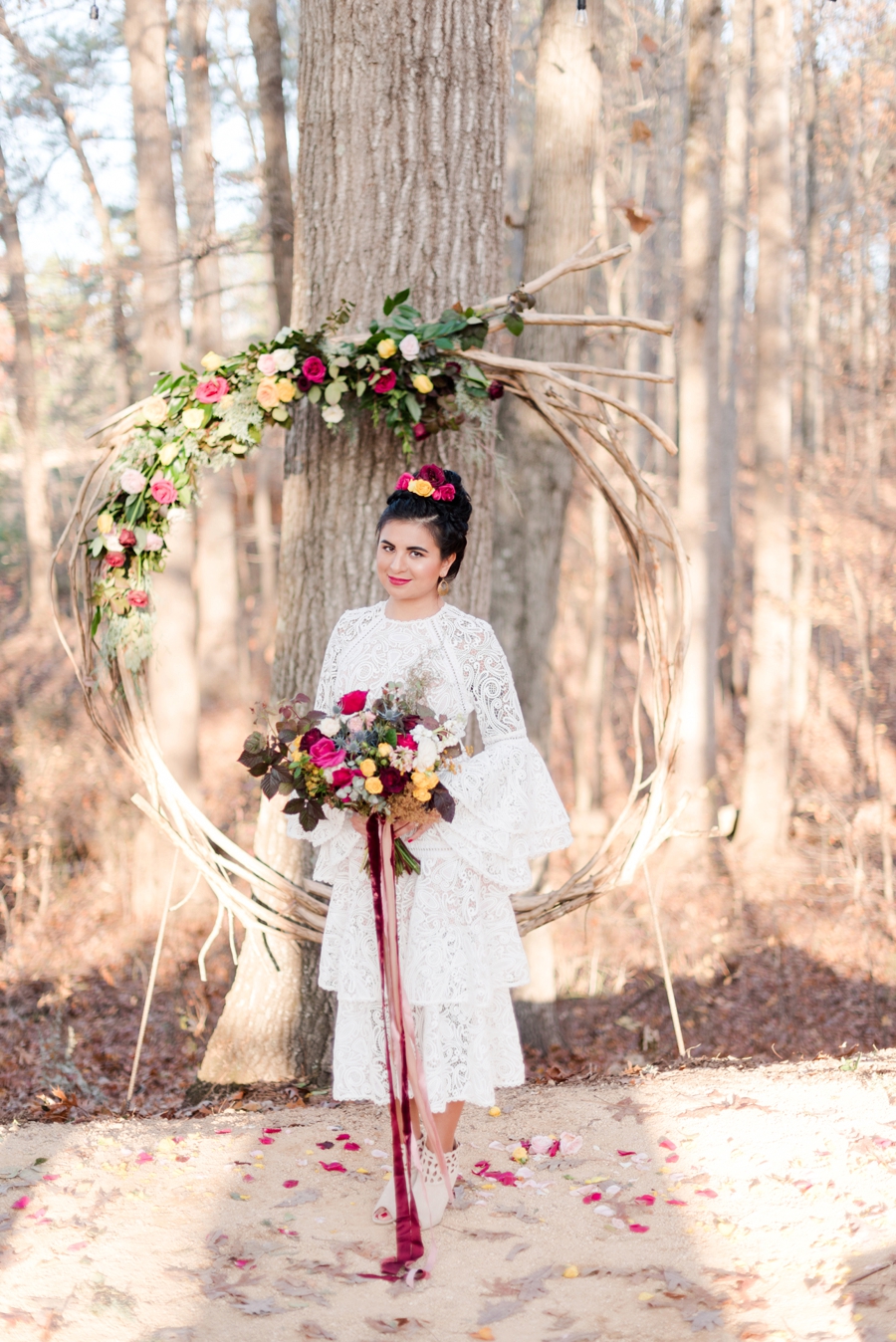 Vibrant, Colorful, and Eclectic Wedding Inspiration via TheELD.com