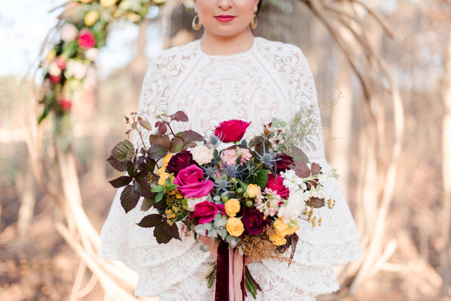 Vibrant, Colorful, and Eclectic Wedding Inspiration via TheELD.com