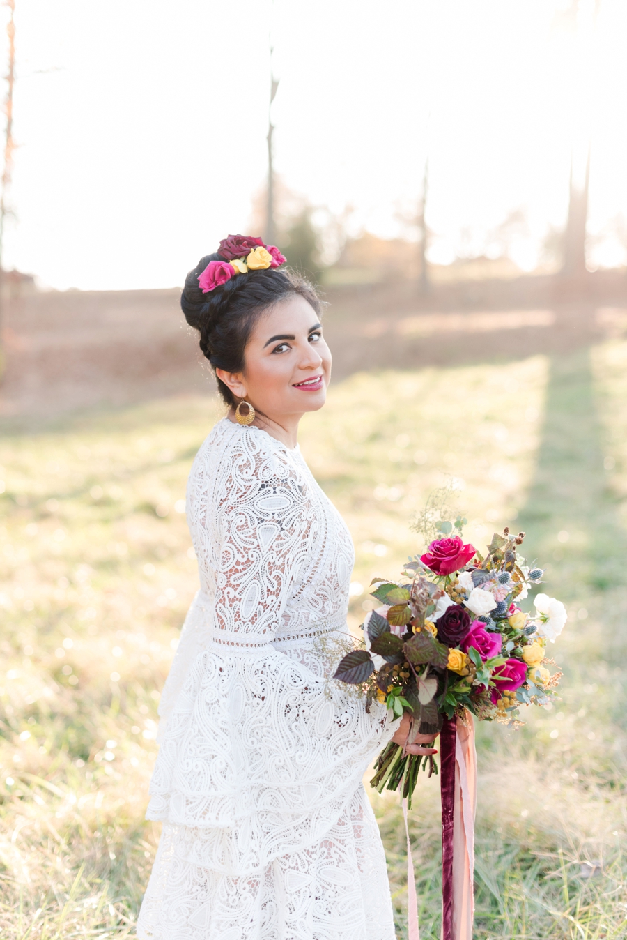 Vibrant, Colorful, and Eclectic Wedding Inspiration via TheELD.com