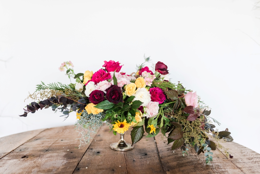 Vibrant, Colorful, and Eclectic Wedding Inspiration via TheELD.com