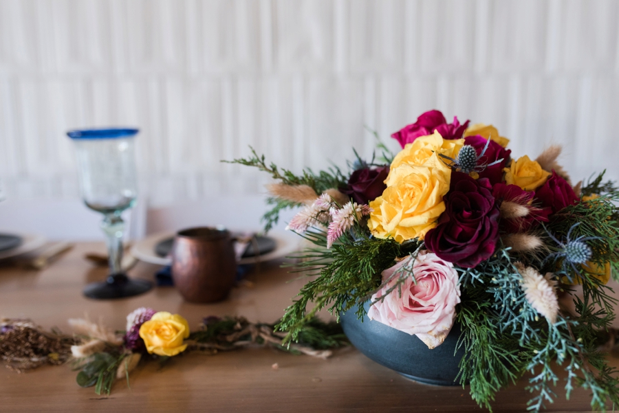 Vibrant, Colorful, and Eclectic Wedding Inspiration via TheELD.com