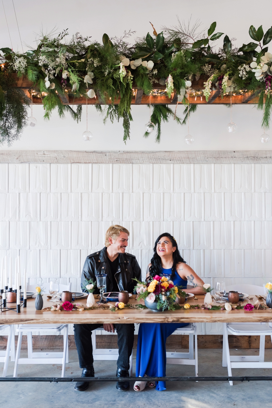 Vibrant, Colorful, and Eclectic Wedding Inspiration via TheELD.com