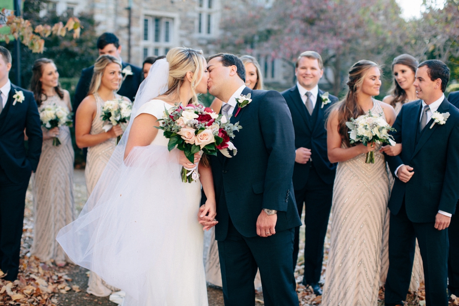 A Timeless Red & White Nashville Wedding via TheELD.com