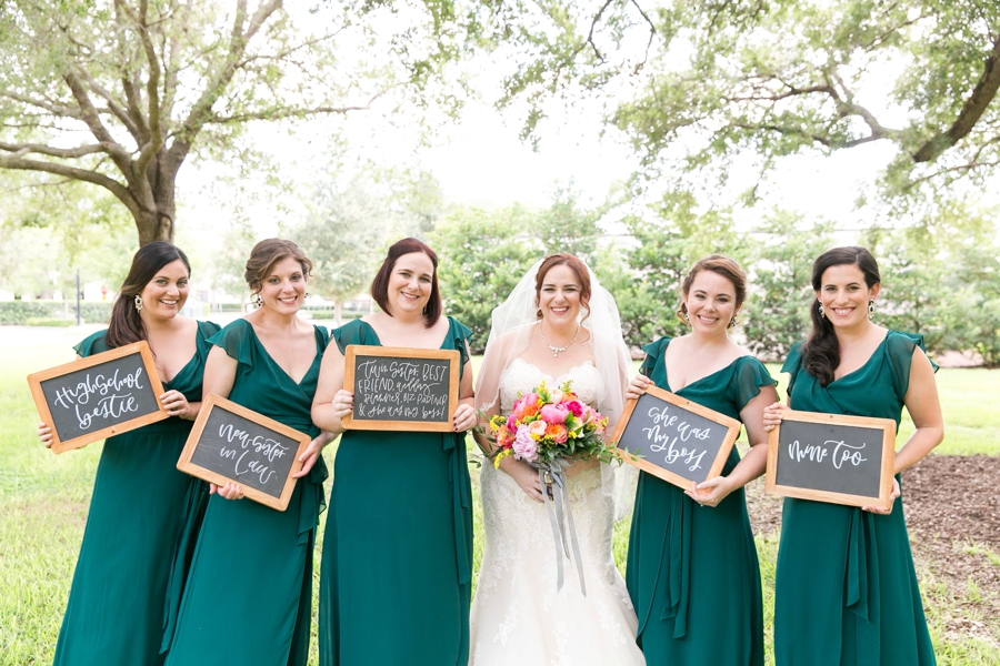 A Colorful & Chic Central Florida Wedding via TheELD.com