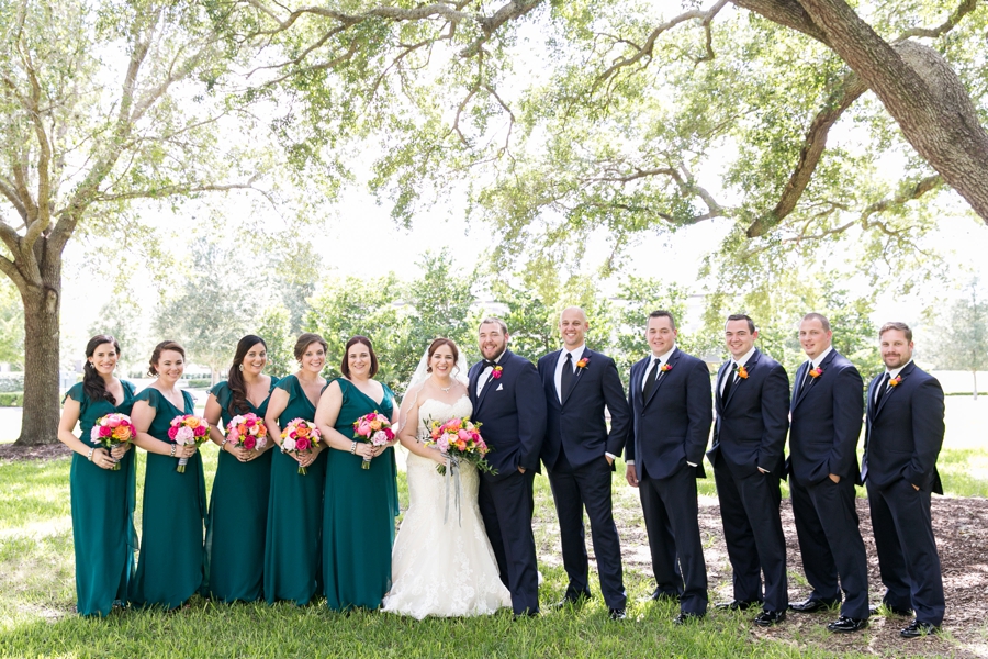 A Colorful & Chic Central Florida Wedding via TheELD.com