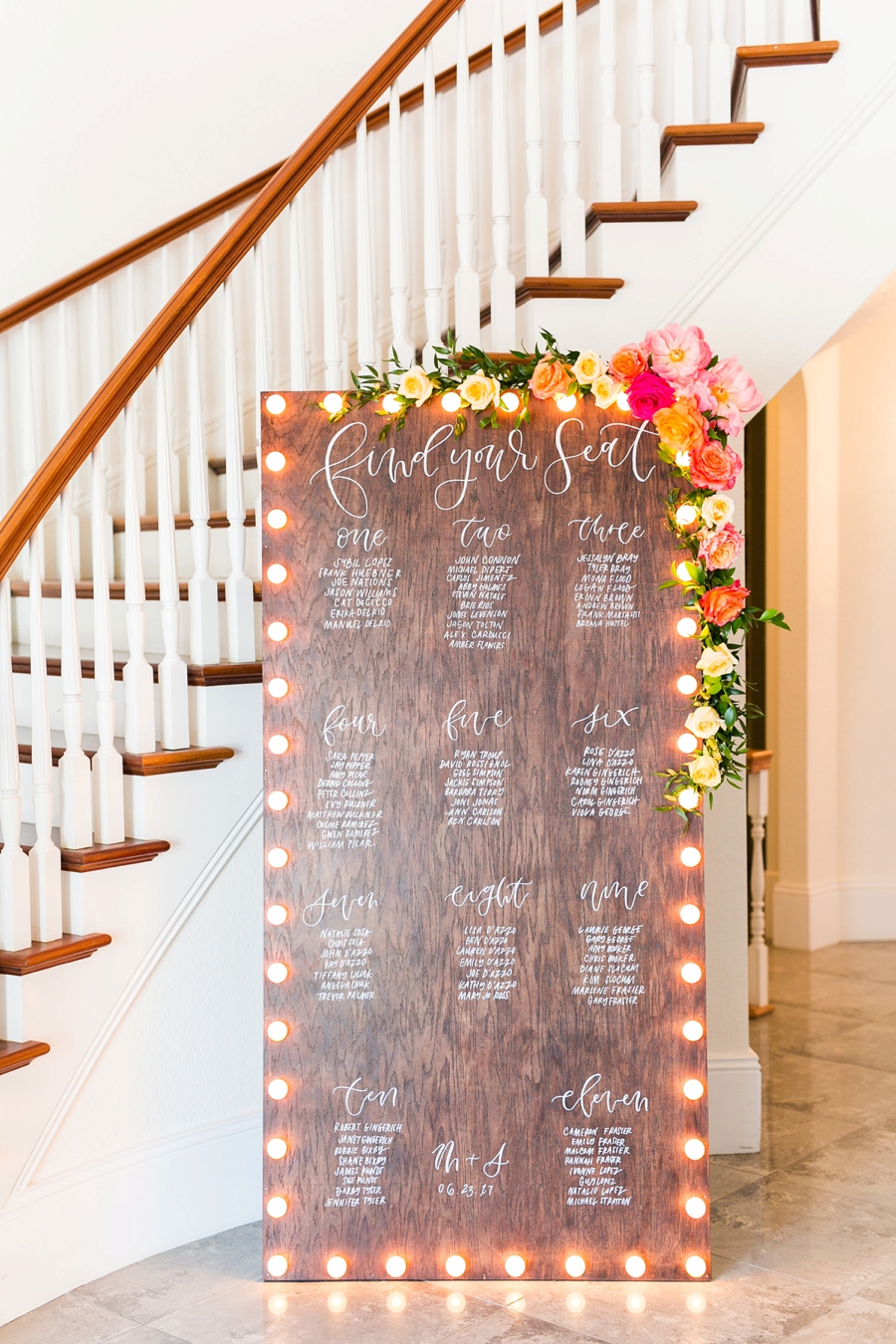 A Colorful & Chic Central Florida Wedding via TheELD.com